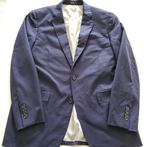 Todd Snyder Sutton Fit Italian Cotton Mens 40R Blazer Union Made In USA Blue